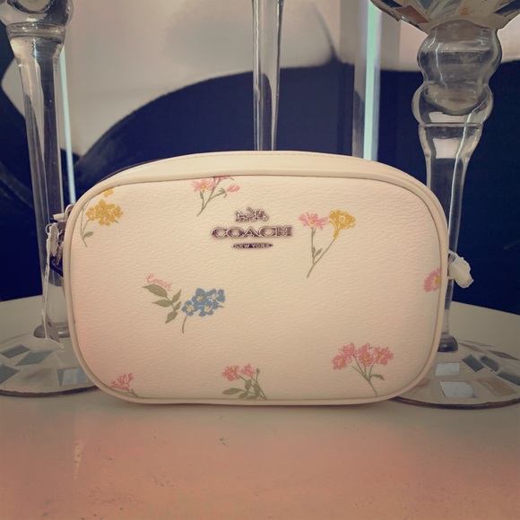 Coach Handbags - *SOLD* Super cute, Coach multi flower fanny pack.